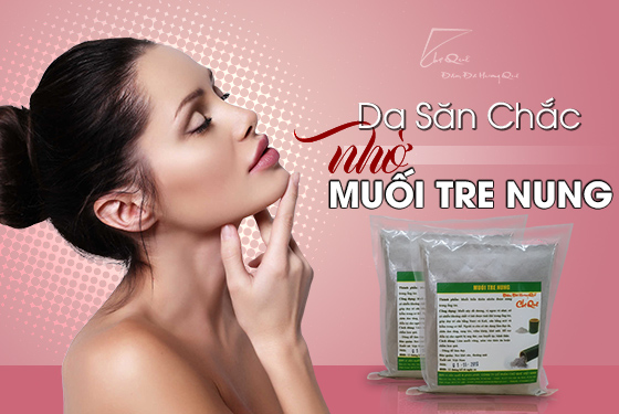 làm đẹp từ muối tre nung